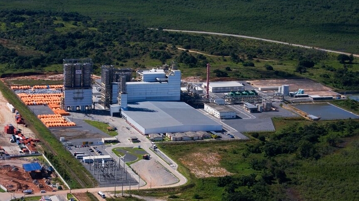 Entrada de la fábrica de Indorama Ventures en Brasil