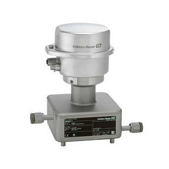 Imagen del caudalímetro Proline Cubemass C 100 para medir las cantidades más pequeñas de líquidos y gases