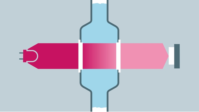 Principio de medición colorimétrico
