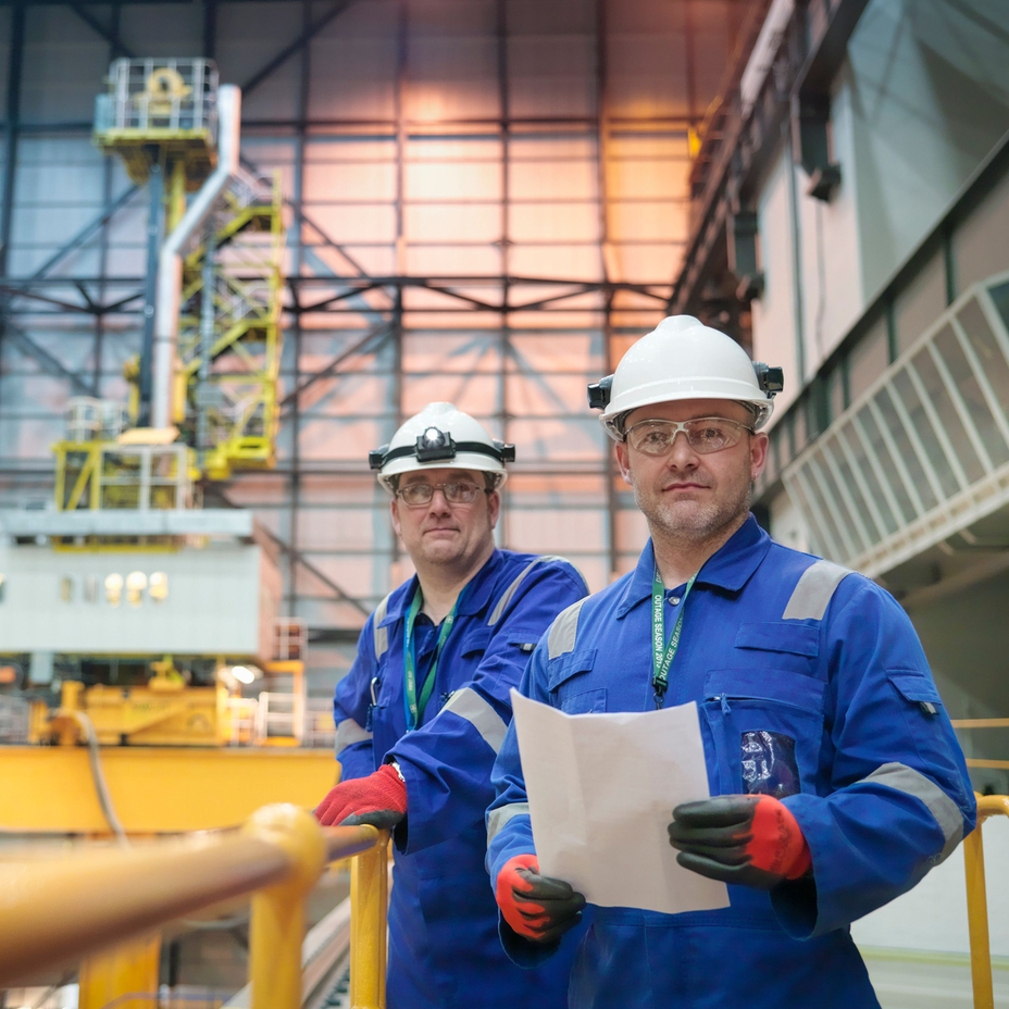 Dos clientes de Endress+Hauser en una central eléctrica