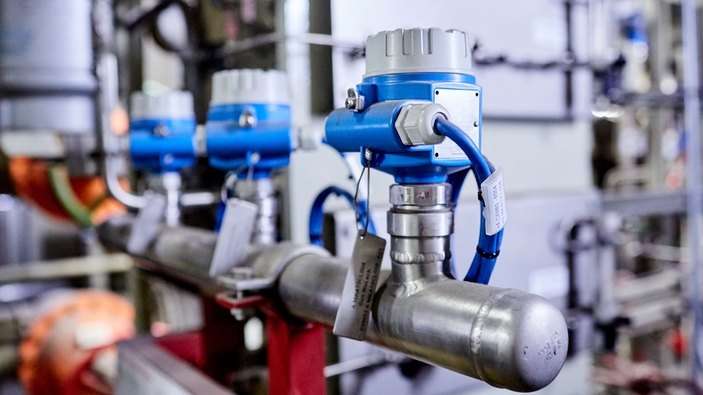 Liquiphantse utiliza para detectar fugas y proteger el generador con refrigeración por hidrógeno.