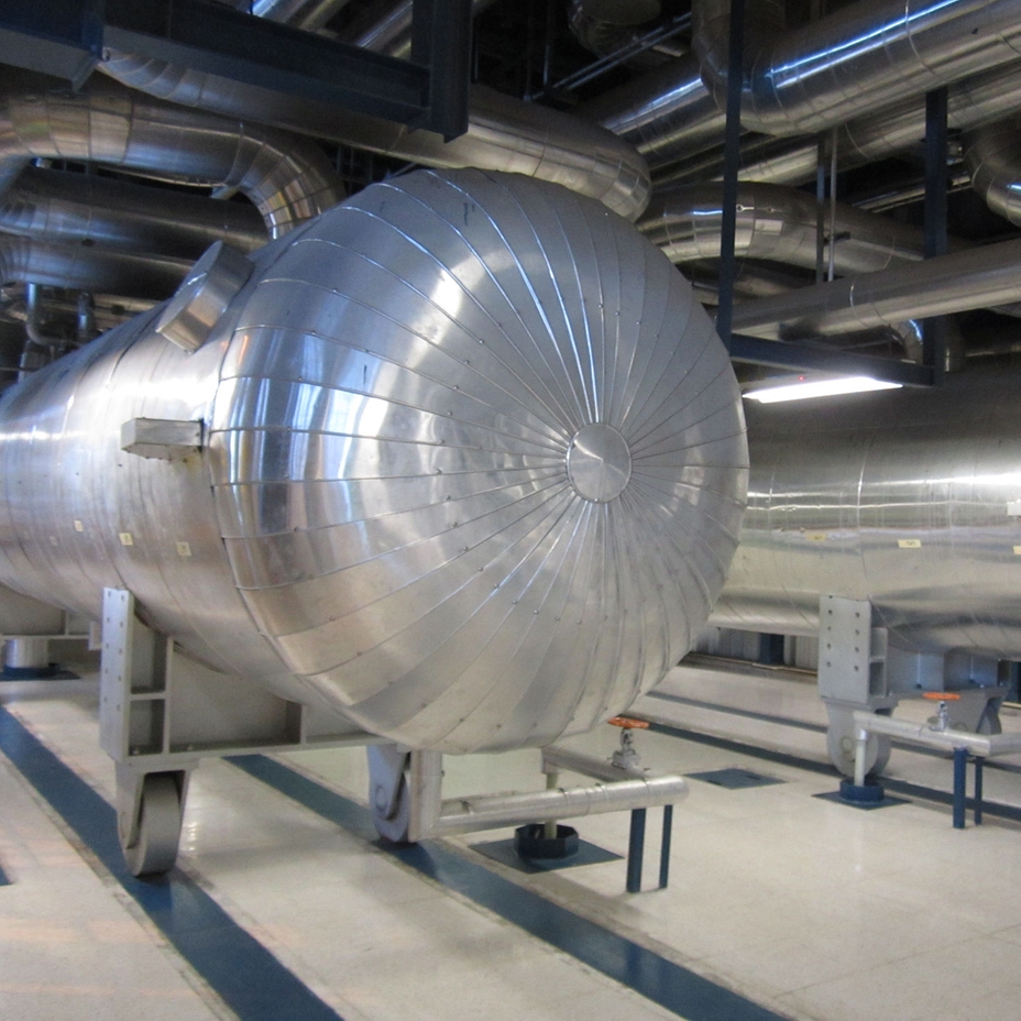 Medición de nivel en el circuito de agua/vapor de una central eléctrica