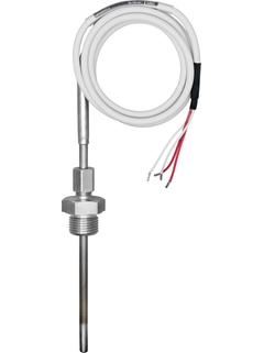 Ilustración de la sonda de cable termorresistora (RTD) TST310