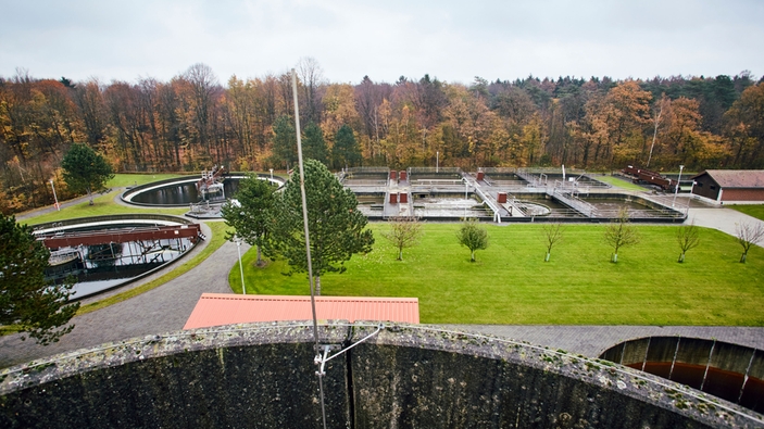 La planta de tratamiento de aguas residuales de Stadtlohn regula la eliminación de fosfato mediante Liquiline Control.