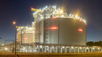 Medición de nivel en tanques de GNL en la industria de petróleo y gas