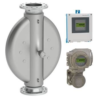 Imagen del caudalímetro Coriolis Proline Promass X 500 / 8X5B con diferentes transmisores remotos