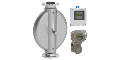 Imagen del caudalímetro Coriolis Proline Promass X 500 / 8X5B con diferentes transmisores remotos