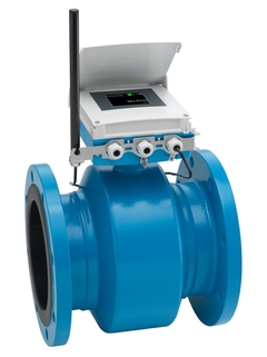Imagen del medidor de flujo electromagnético a pilas Promag W 800/5W8C para la red de distribución de agua potable