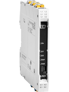 RLN22 1- or 2-channel, 24 V DC, isolating amplifier with relay signal output for systems up to SIL 2