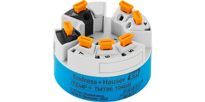 iTEMPTransmisor de temperatura para cabezal TMT86 con Ethernet APL