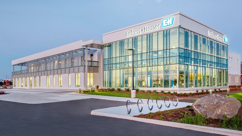 The new Customer Experience Center at Endress+Hauser in Burlington, Canada (Ontario).