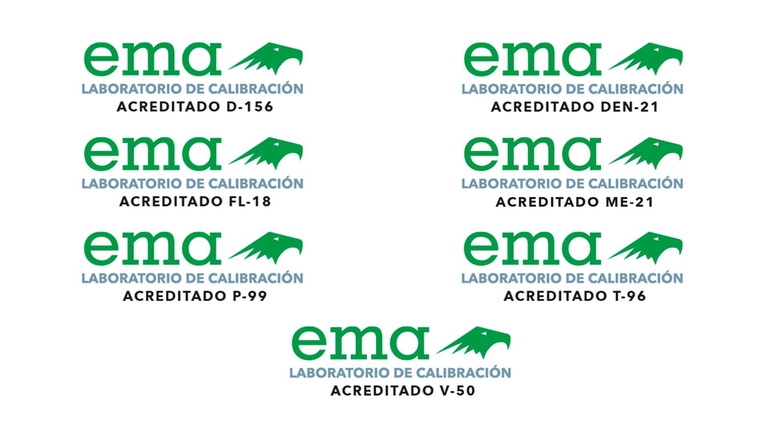 Contamos con certificaciones expedidas por la entidad mexicana de acreditación para nuestro laboratorio de calibraciones.