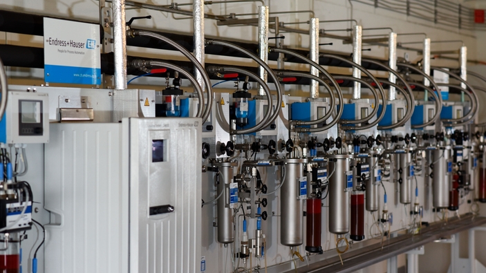 Solución analítica SWAS en una central eléctrica