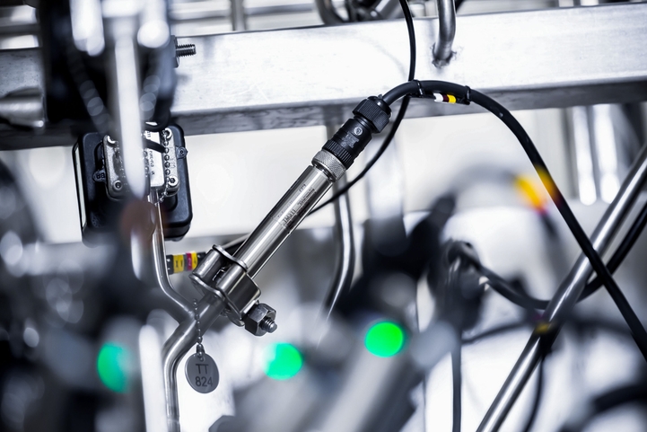 Imagen de aplicación de TM311 en un proceso higiénico de una planta