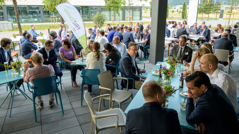 Endress+Hauser celebrated the inauguration of the new innovation cluster in Freiburg.