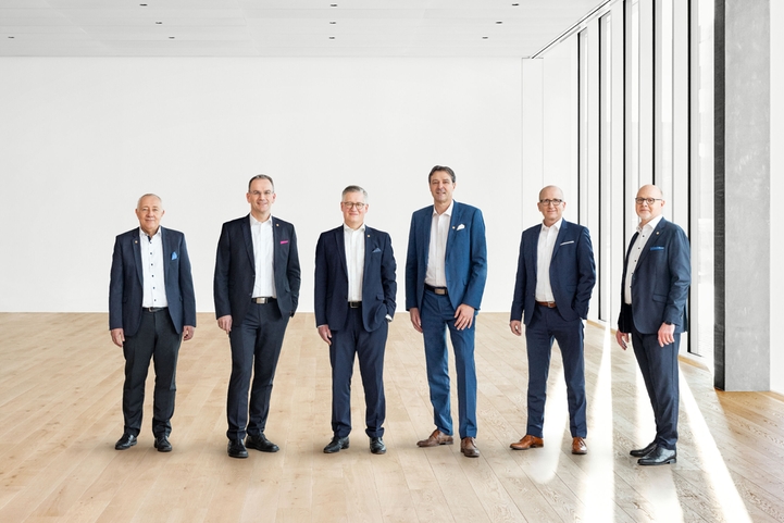 Los miembros de la Junta Ejecutiva de Endress + Hauser.