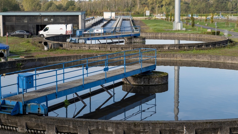 Planta de tratamiento de aguas residuales de Wasmuël