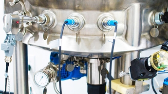 Sonda Raman in situ en un biorreactor de acero inoxidable