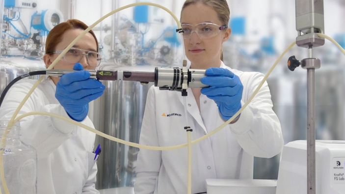 Caso de éxito de Alvotech para el bioprocesamiento de procesos de separación y purificación